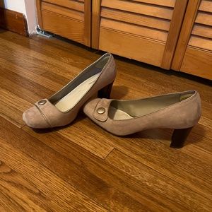 Size 8 square toe heels